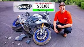 Buying a Wrecked $30,000 Motorcycle on CoPart