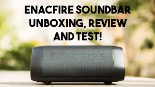 Enacfire Soundbar Unboxing, Review and Test!