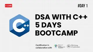 Day 1 | Introduction to C++ and Basic Data Structures