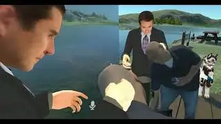 Michael Scott VS Fox News Guy (Vrchat)