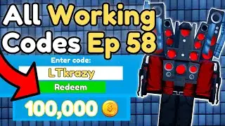 (NEW) *WORKING* Codes in [💥EP 58] Toilet Tower Defense (ROBLOX)