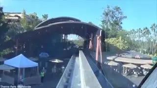 Disneyland Monorail On Ride POV - Disneyland Resort