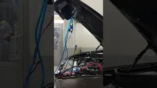 BMW X5 E70 диагностика дымогенератором на подсос воздуха