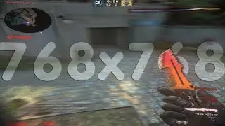 768X768 | ЧИТЕРСКОЕ РАЗРЕШЕНИЕ (CS:GO)