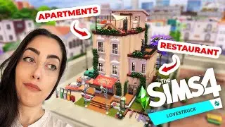 Building a Restaurant/Apartments using ONLY Base game and Lovestruck