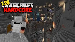 Ich ERKUNDE die GRÖßTE Höhle in Minecraft 1.20 Hardcore