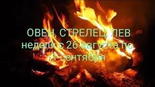 СТИХИЯ ОГНЯ (Стрелец, Овен, Лев) на неделю с 26 августа с 1 сентября 2024 года