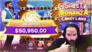 MY BIGGEST LIVE GAME WIN EVER! SWEET BONANZA CANDYLAND!