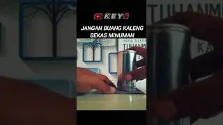 Ide kreatif dari kaleng bekas minuman #idekreatif #tutorial #kalengbekas