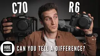 Canon C70 vs R6 Comparison Cinema camera vs photo camera | Why I chose the Canon EOS R6 Review