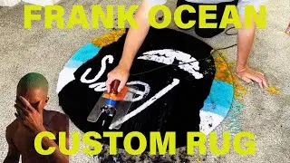 FRANK OCEAN CUSTOM RUG // LENS COVER