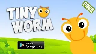 Tiny Worm - cool, funny and free adventure game for Android