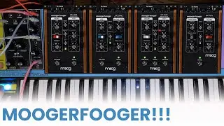 Moogerfooger Plugins with Moog Matriarch - Hardware Control of Plugin CV