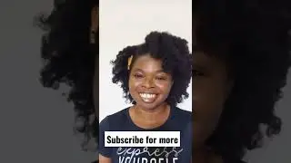 Bantu Knot out on natural hair. #short #youtubeshorts #naturalhair