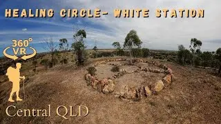 White Station Circle, Healing Circle - 360° Walkthrough | VR 4K