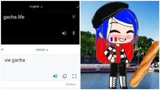 Countryhumans Gacha Life in different languages meme