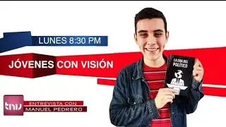 Manuel Pedrero en ENTREVISTA en TNV para la presentación de su libro La Era Del Político