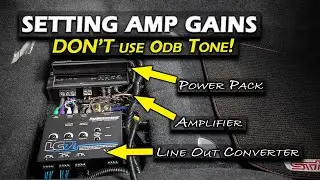 How to TUNE Car Amplifier & Set Gains