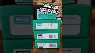 Some unique reloading dies scored at a small gun shop today! #reloading #smallcaliber