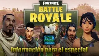 Momentos random en Fortnite + Información para el especial 12k - TheJerian6