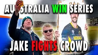Jake Jeakings Watches Australia Win at Bristol | Official Crickbuster Experience