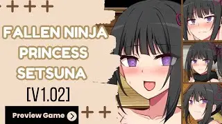 Preview Game Joiplay/Maldives/PC Game Fallen Ninja Princess Setsuna [v1.02] Gameplay 