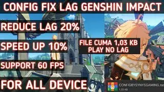 FIX LAG FOR GENSHIN IMPACT ANDROID ALL DEVICE