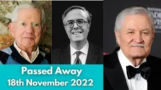 3 Big Celebrities Died Today 18th November 2022 / Sad News / Famous Deaths News / Notable Deaths