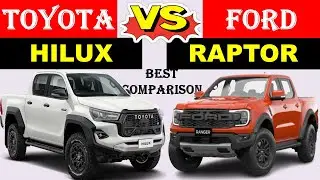 ALL NEW Toyota HILUX Vs ALL NEW Ford RANGER RAPTOR | Which one is better?