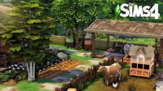 Tiny Farm in Henford on Bagley 🐄 The Sims 4 Speed Build | No CC​