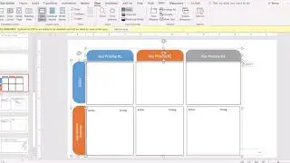 How to Lock Shapes via Slide Master