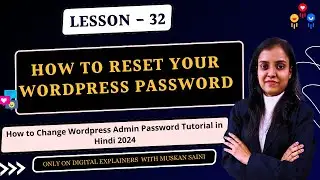 How to Change WordPress Password | How to Reset WordPress Password in 2024 | Digital Explainers