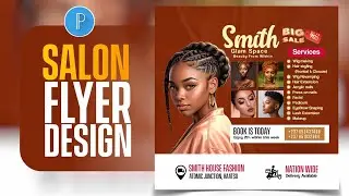 Smith Salon Flyer Design