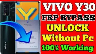 Vivo Y30 Frp bypass unlock / vivo y30 google account bypass 100% working