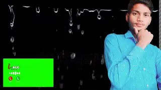 black screen templet video and green screen ringtone