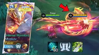 WTF DAMAGE!! MOSKOV NEW BEST 1 HIT BUILD 2025