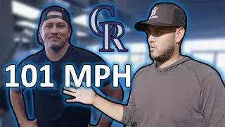 101MPH Rockies Relief Pitcher Victor Vodnik Training Day