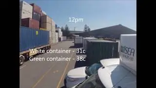 Sea Containers WA container temperature case study