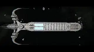 Space Engineers - HCS Celestis [700m length cargo ship, No MODS]