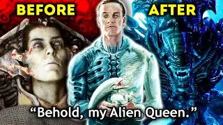 Alien FINALLY Reveals David Created His Xenomorph Queen & Black Goo: Why David Killed Engineers? 😱