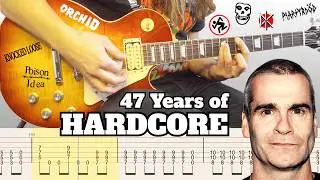 47 Years of HARDCORE Riffs (1979-2026) with Guitar TAB