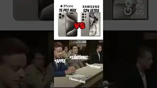 apple vs samsung #trynottolaughchallange #challenge #funny