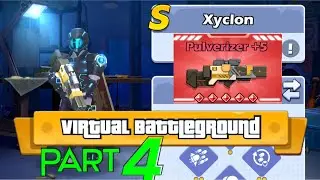 Zombie Waves | Virtual Battleground 333 Max Waves Xyclon + Pulverizer Part 4