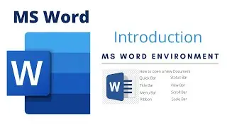 MS word introduction |MS-Word Tutorial 2020 for Beginners