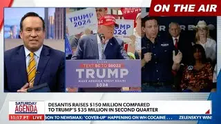 Bobby Eberle on Newsmax -- Trump, DeSantis, and Biden Cocaine