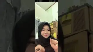 QueenMask live bigo cewek cantik hijab hitam baju ketat bikin 💦
