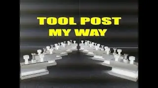 Tool post with metal bandsaw