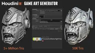 Houdini - Game Art Generator