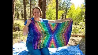 Beaded Bliss Mat- Crochet with Pony Beads!  Super relaxing mat for fun and meditation.  Part 1