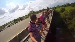 Прыжок с  моста